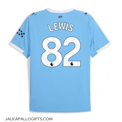 Manchester City Rico Lewis #82 Kotipaita 2025-26 Lyhythihainen Manchester City Rico Lewis #82 Kotipaita 2025-26 Lyhythihainen